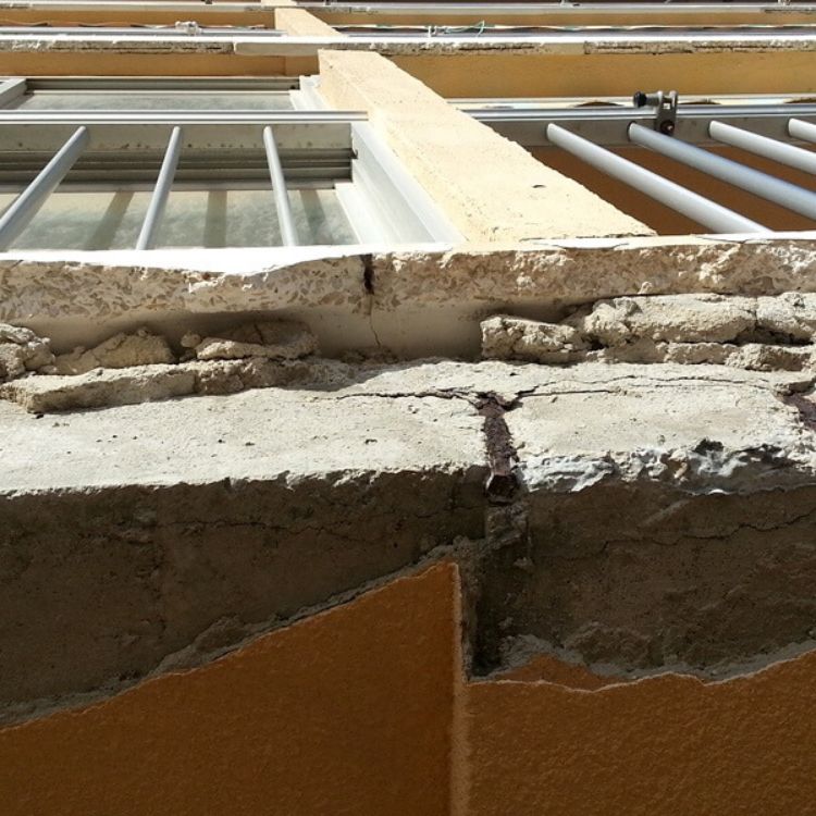 Imagen de Proyecto de ejecución rehabilitación fachada con problemas de corrosión en zunchos y vigas