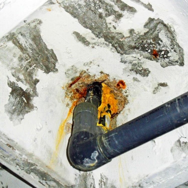 Imagen de Informe de filtraciones en sótano a través del forjado de la zona comunitaria