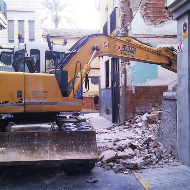 Imagen de Proyecto de demolición de edificio entre medianeras