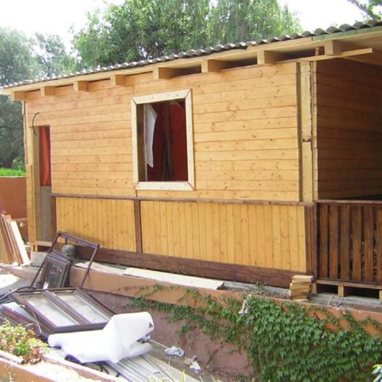 Imagen de Informe de deficiencias de una casa de madera