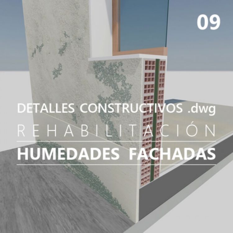Imagen de Detalles constructivos para solucionar las humedades en fachadas