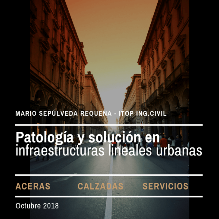 Imagen de Patología y solución en infraestructuras lineales urbanas