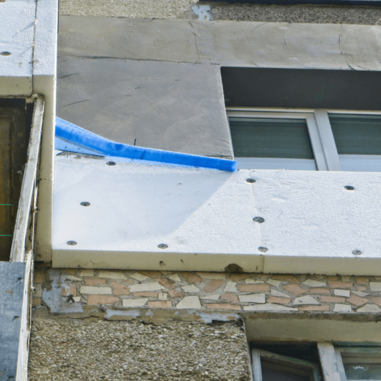 Imagen de Proyecto de mejora de la envolvente térmica en bloque de edificios con SATE