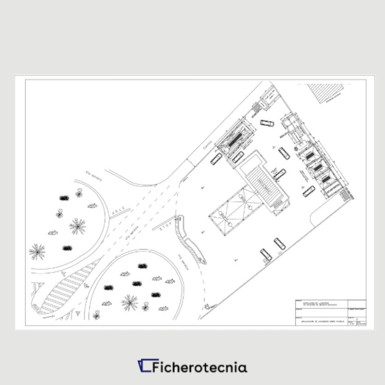 Imagen de Planos de un lavadero de coches