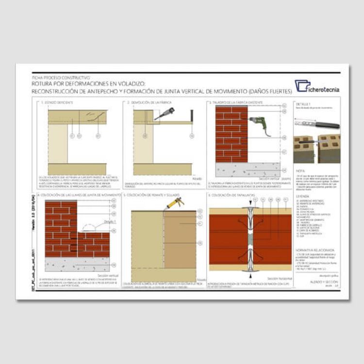 Imagen de Catálogo 1000 detalles constructivos DWG para la rehabilitación de edificios