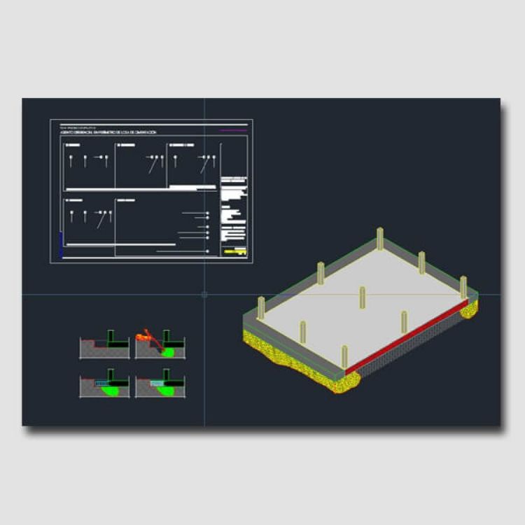 Imagen de Detalles constructivos DWG para la rehabilitación de losas de hormigón armado