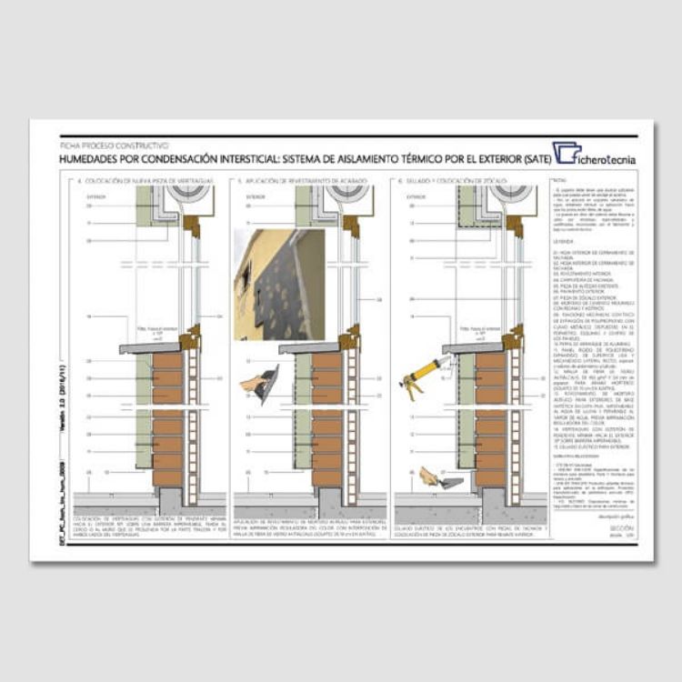 Imagen de Detalles constructivos para solucionar las humedades en fachadas