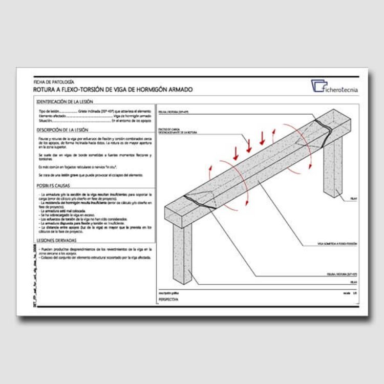 Imagen de Detalles constructivos DWG para la rehabilitación de vigas de hormigón armado