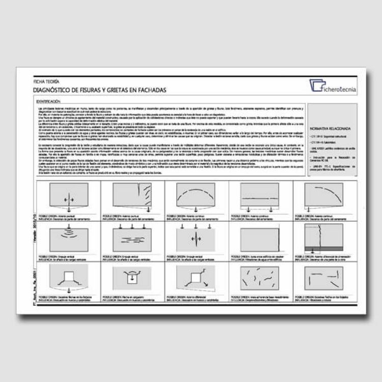 Imagen de Detalles constructivos DWG para la reparación de grietas en fachadas tradicionales