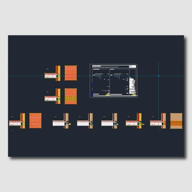 Imagen de Detalles constructivos DWG para rehabilitar forjados y vigas de estructura metálica