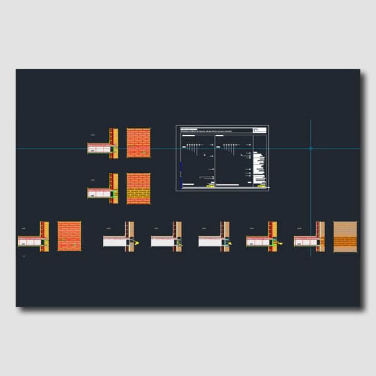 Imagen de Detalles constructivos DWG para rehabilitar forjados y vigas de estructura metálica