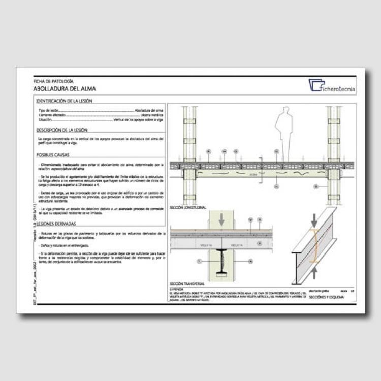 Imagen de Detalles constructivos DWG para rehabilitar forjados y vigas de estructura metálica