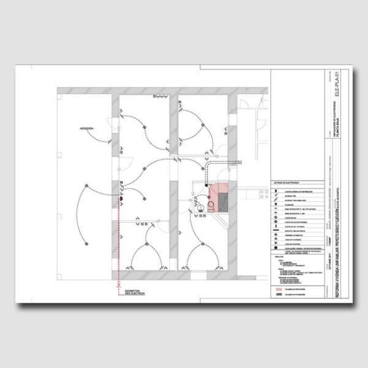 Imagen de Proyecto para reforma integral de casa rural con muros de carga y vigas de madera