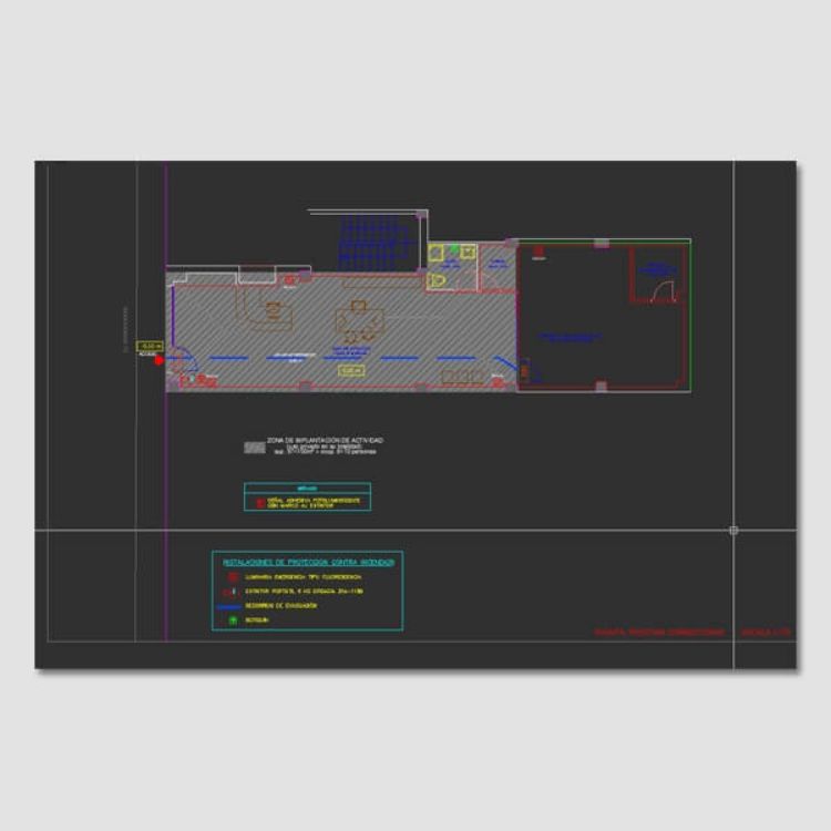 Imagen de Proyecto de apertura de oficina destinada a inmobiliaria