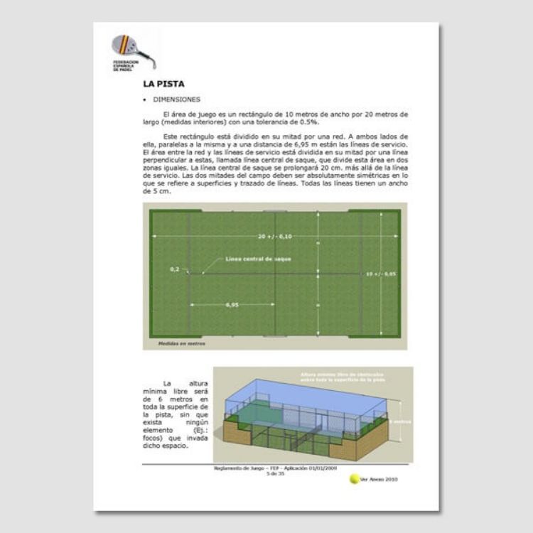 ejemplo para descargar y legalizar obra nueva de pádel