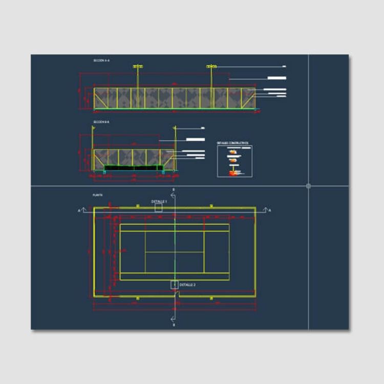 Imagen de Proyecto de pista de tenis