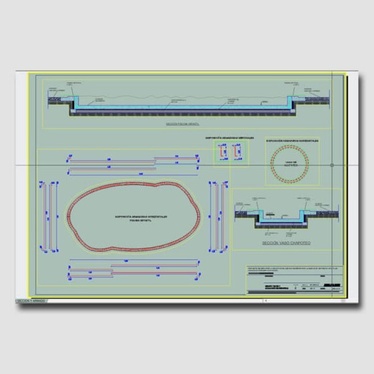 Imagen de Proyecto de piscina en complejo hotelero