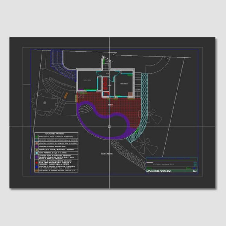 Imagen de Estabilización y reparación de una vivienda construida en terreno inestable