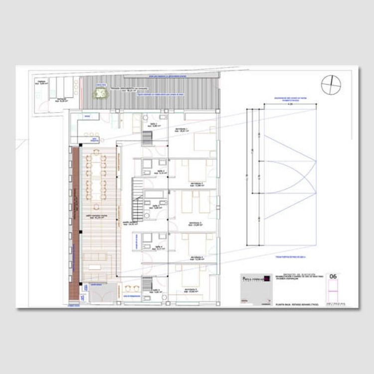 Imagen de Proyecto de rehabilitación y cambio de uso de nave industrial a vivienda