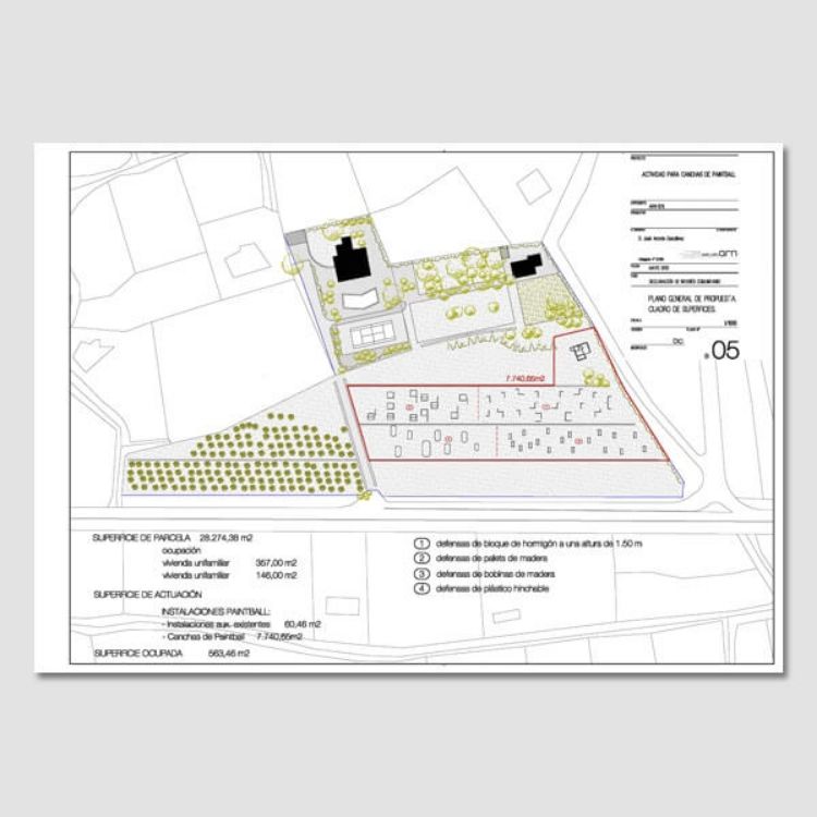 Imagen de Declaración de interés comunitario (DIC) para cancha de paintball