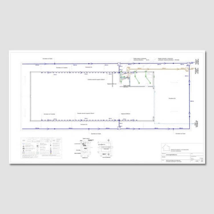 Imagen de Proyecto de nave industrial [Editable]