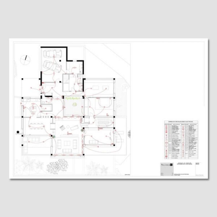 Imagen de Proyecto de ampliación vivienda unifamiliar en pendiente