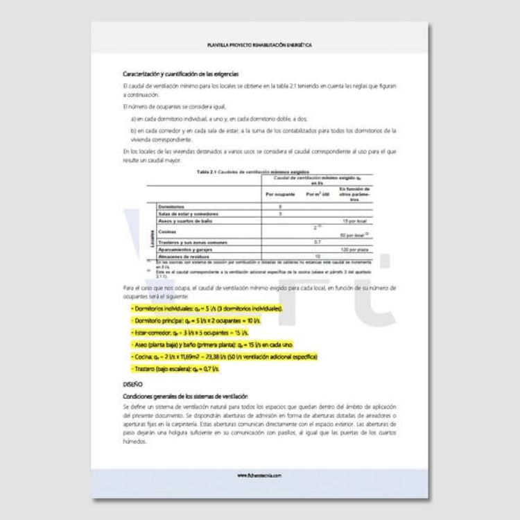 Imagen de Proyecto para reforma de vivienda enfocada al ahorro energético