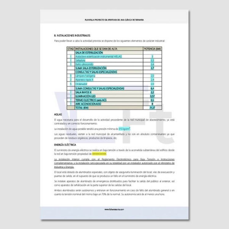 Imagen de Proyecto de apertura de una clínica veterinaria