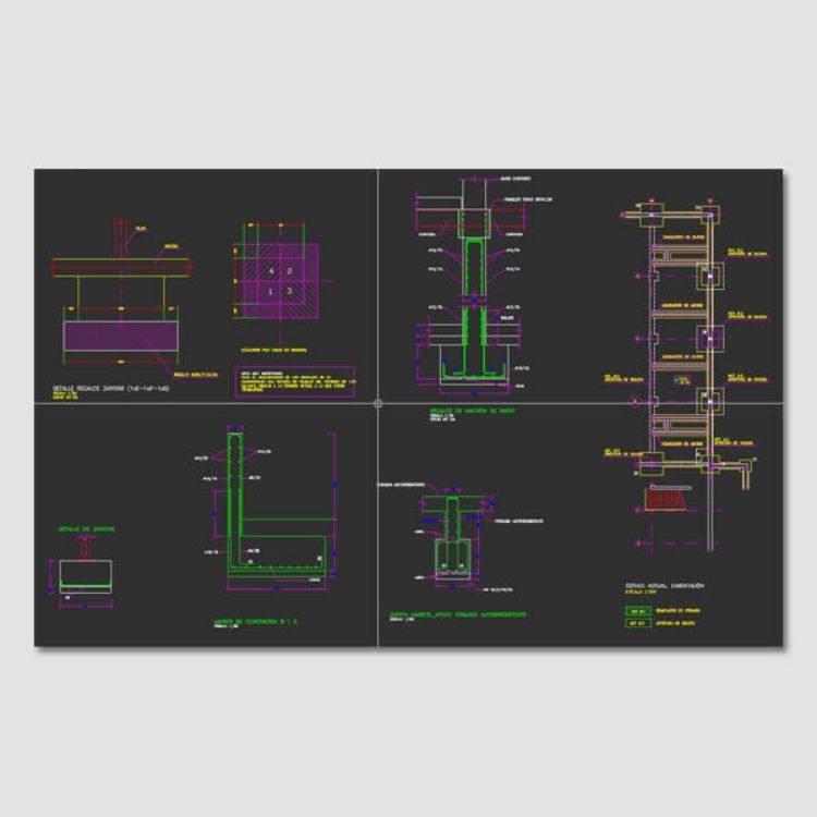 Imagen de Detalles constructivos de cimentaciones de hormigón armado