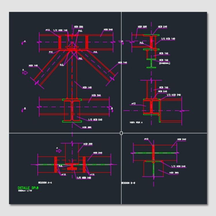 Imagen de Detalles constructivos de estructuras metálicas