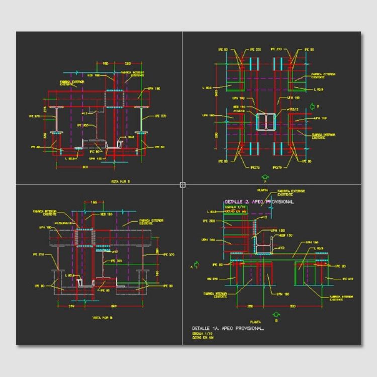 Imagen de Detalles constructivos de estructuras metálicas