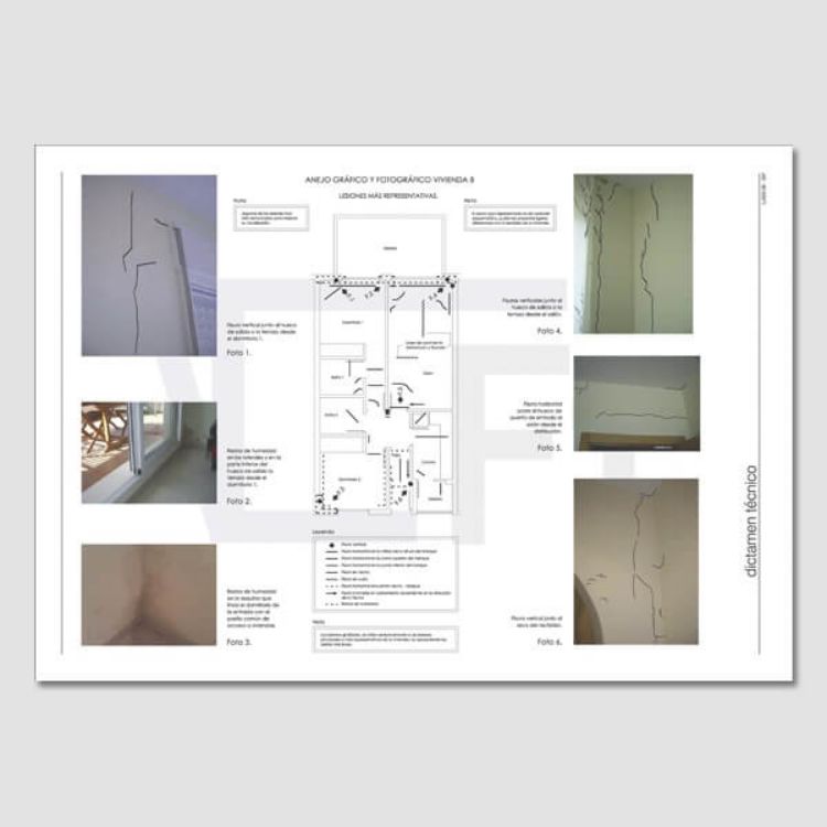 Imagen de Informe de daños en viviendas y zonas comunes de urbanización residencial