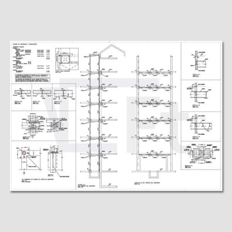 Imagen de Memoria de cálculo estructural para la rehabilitación de un edificio con estructura de madera