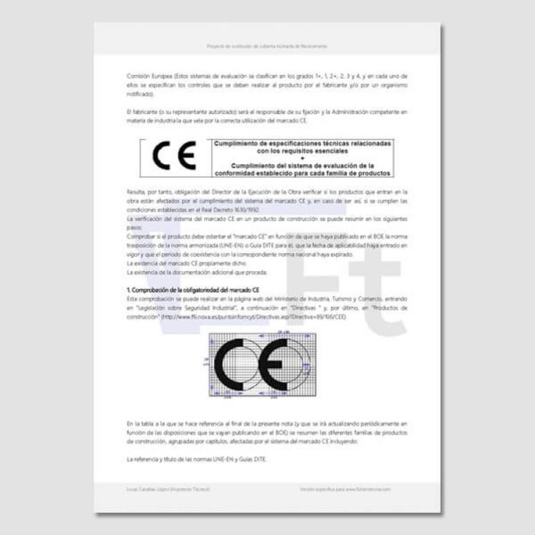 Imagen de Proyecto de sustitución de cubierta inclinada de fibrocemento