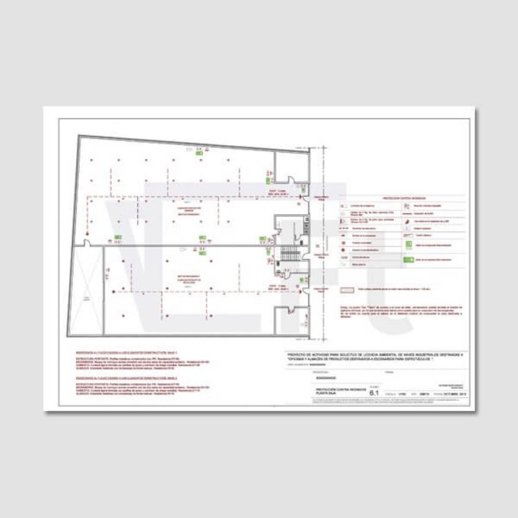 Imagen de Licencia de apertura para almacén en una nave industrial