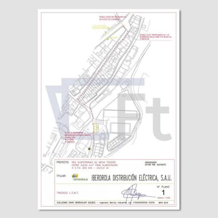 Imagen de Memoria valorada de proyecto de electrificación centro social