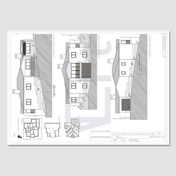 Imagen de Proyecto de legalización de sótano y porche madera de vivienda unifamiliar