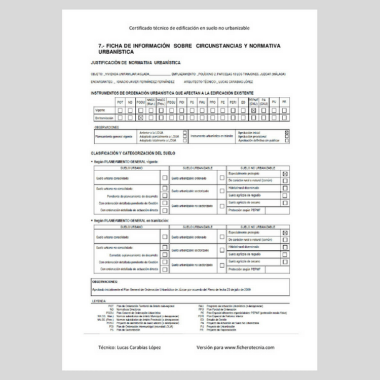 Imagen de Certificado asimilado fuera de ordenación para vivienda rural en suelo no urbanizable