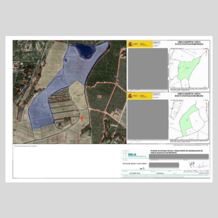 Imagen de Informe de segregación para finca rústica