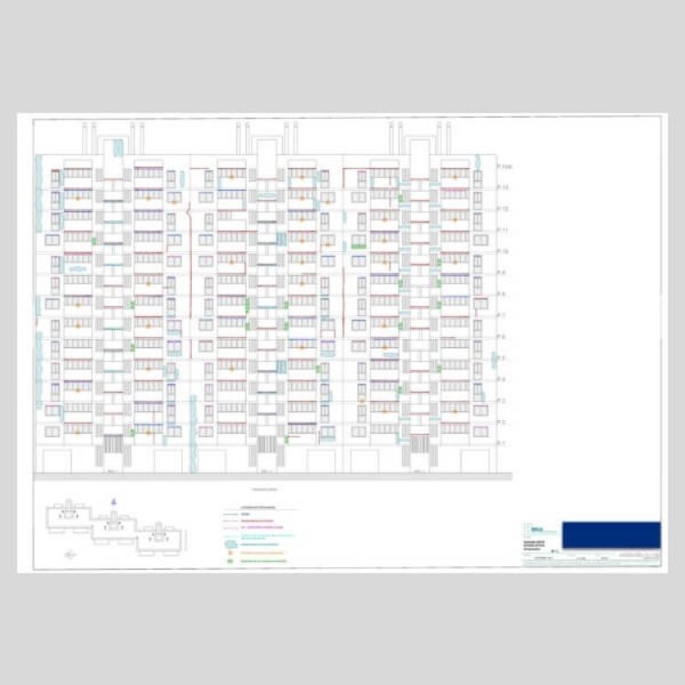 Imagen de Proyecto de rehabilitación de fachada y cubiertas de edificio exento