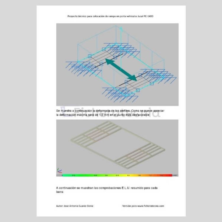 Imagen de Proyecto técnico para instalar rampa en remolque portavehículos