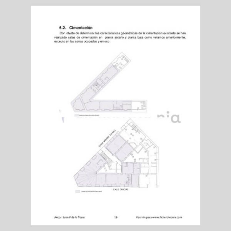 Imagen de Informe de evaluación de un edificio para cambio de uso a hotel.