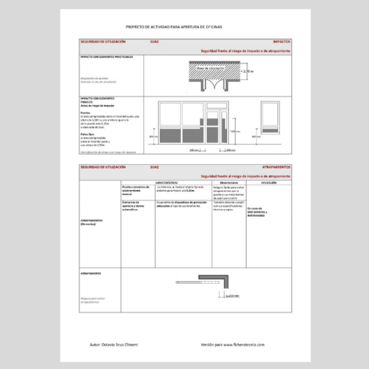 Imagen de Proyecto técnico para licencia de actividad para oficina