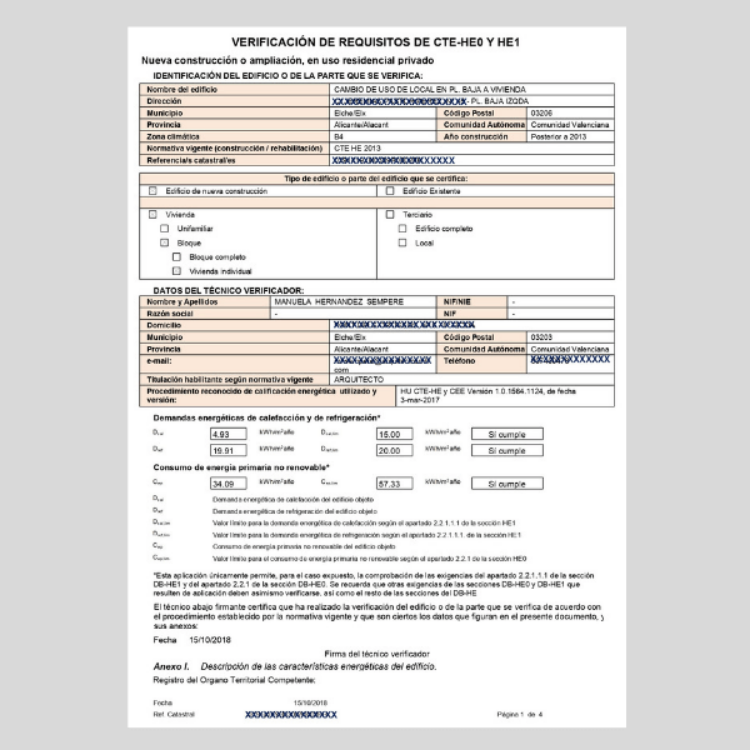 Imagen de Proyecto cambio uso local a vivienda pdf