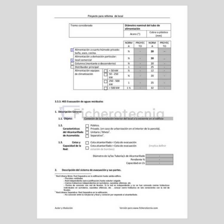 Imagen de Proyecto para reforma de local