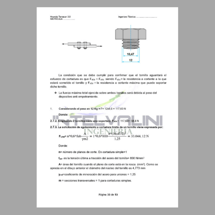 Imagen de Proyecto para homologación en vehículo tipo 4X4