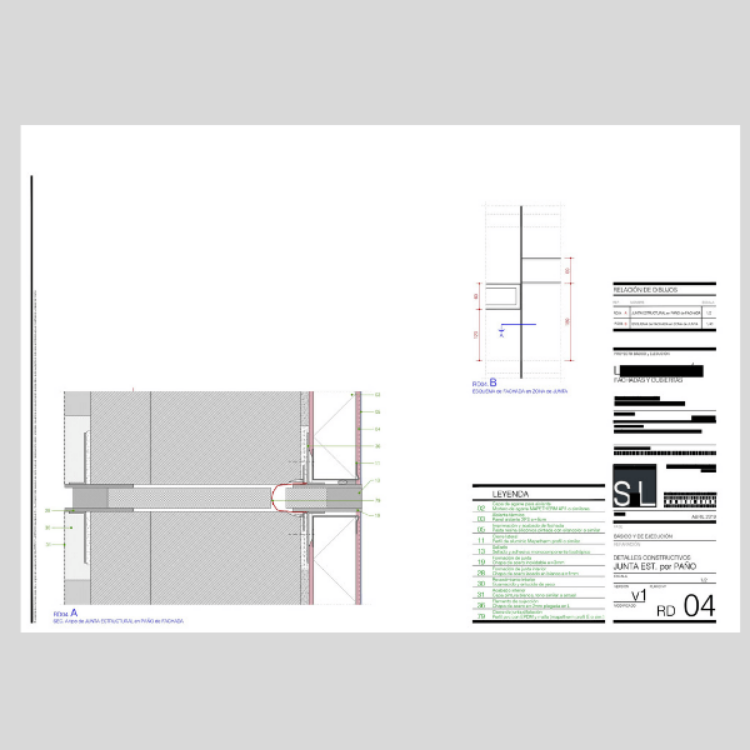 Imagen de Proyecto de ejecución para rehabilitación de fachada con aislamiento tipo SATE