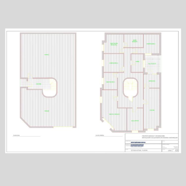 Imagen de Proyecto para instalar ascensor en vivienda unifamiliar