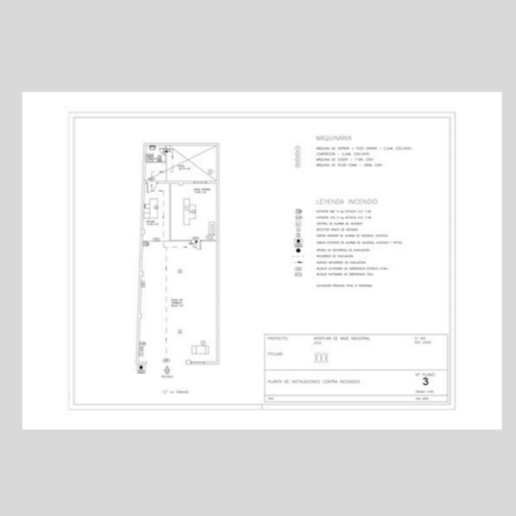 Imagen de Proyecto de actividad para una nave con uso industrial