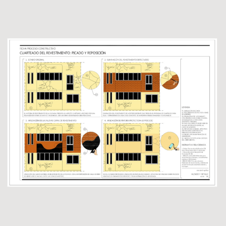 Imagen de Proyecto para la rehabilitación de fachada en edificio de gran altura